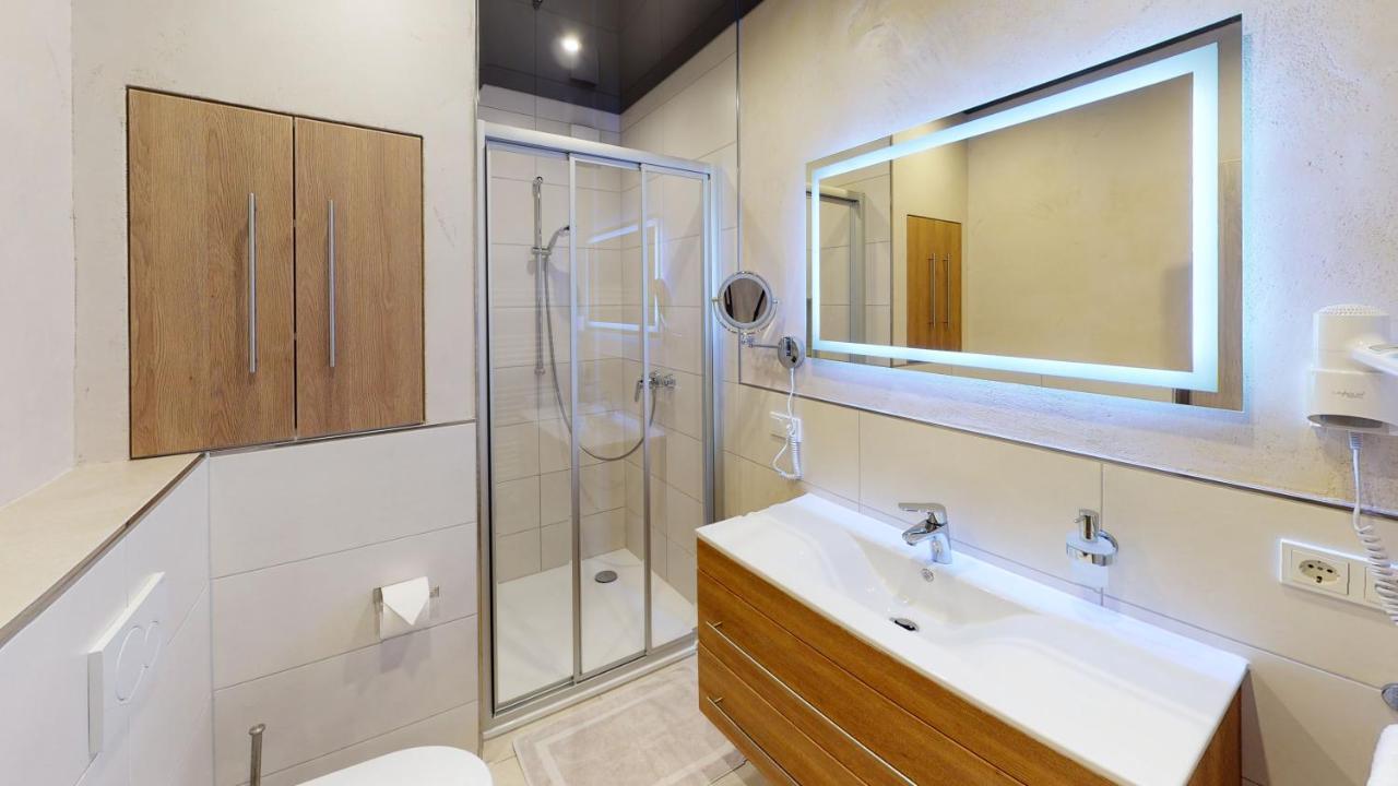 Ferienwohnung Am Saarweg 梅尔齐 外观 照片